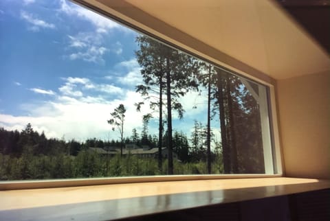 Outside the master bedroom 