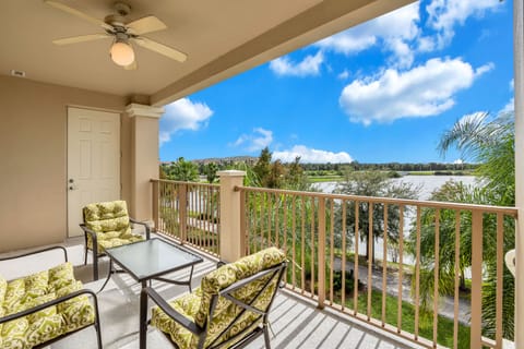 Secluded Skyline Sanctuary: Escape to your private balcony, offering breathtaking views of the city skyline for a truly serene retreat.