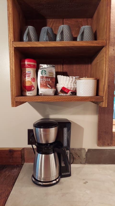 Coffee items supplied.