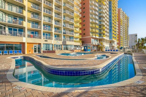 Indoor pool, a heated pool