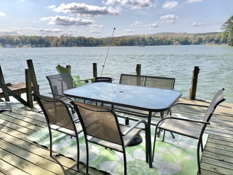 Lower deck on the water