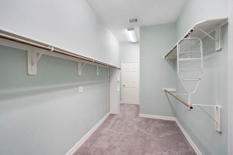 There’s tons of space to store your gear and your luggage