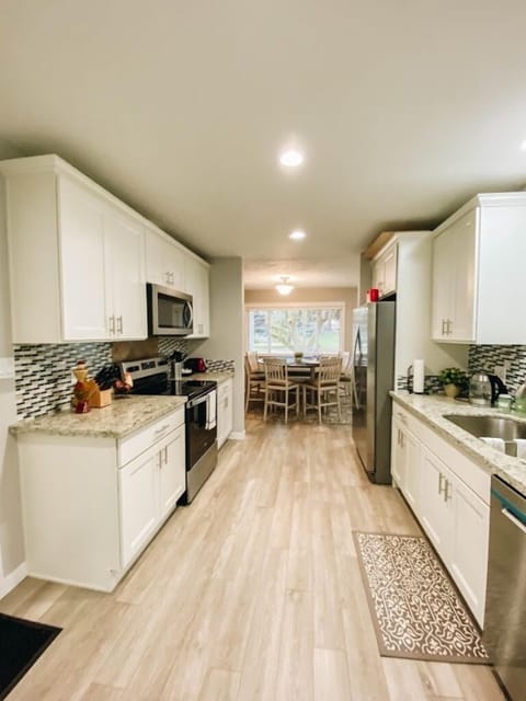 Newly remodeled kitchen