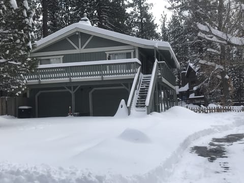 After a winter snow storm turned our lodge into a "Winter Wonderland"!!