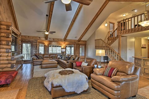 Expansive Living Room | Open to Kitchen & Game Nook