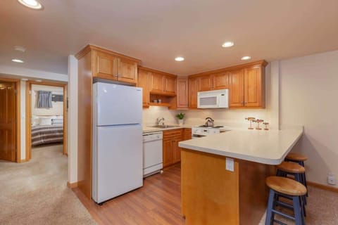 Fully stocked kitchen