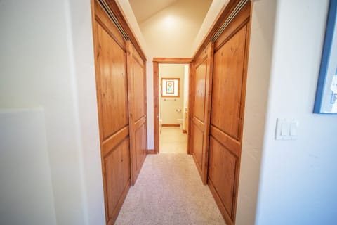 Lots of closet space in Master bedroom