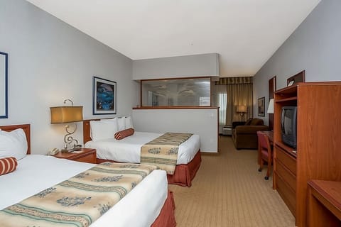 Happiness is curling up in a comfy bed after a long trip