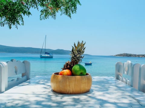 Beach Front Villa View from Terrace