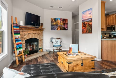 A flat screen TV for your entertainment