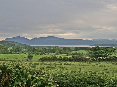 View from front lawn south west towards Arran