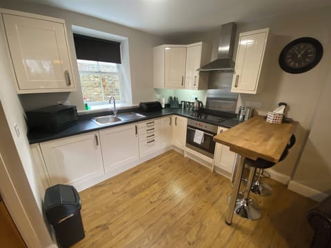 Studio apartment kitchen