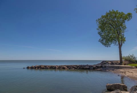 Rye Beach right outside your door