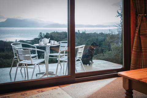 View from living room