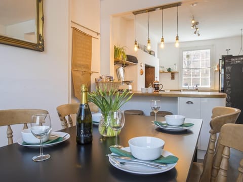 Enjoy our open plan kitchen diner with your friends and family.