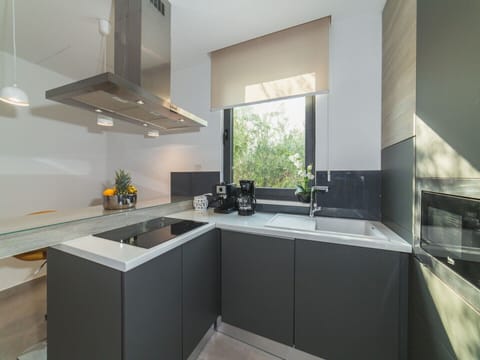 Fully equipped kitchen in a Croatia luxury villa for vacation and rent in Trogir
