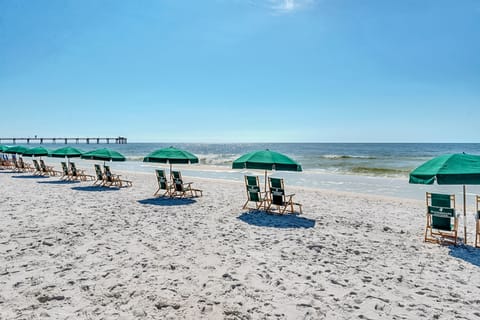 On the beach