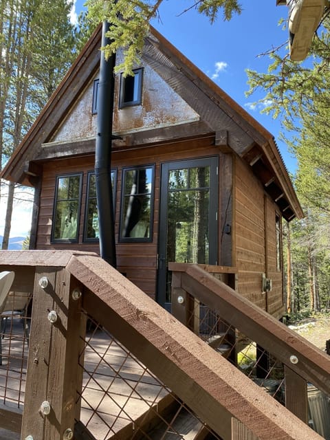 Front view of the cabin