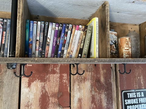 More DVDs and some historical artifacts found around the property 