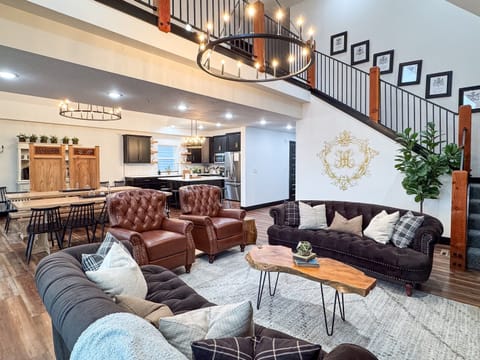 Great room with inviting seating and open concept