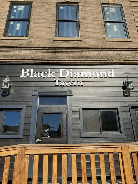 Walk next door to the Black Diamond Tavern 