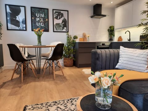 Ladybower Cottage open plan living space