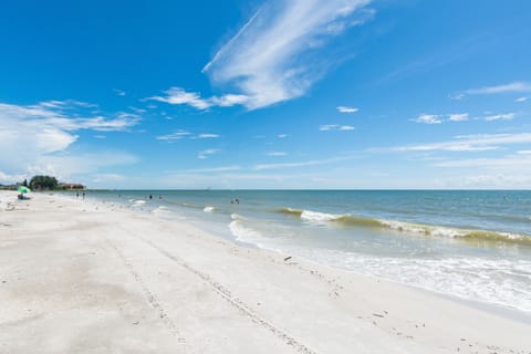 On the beach