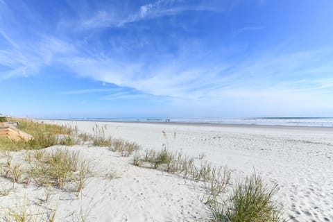 On the beach