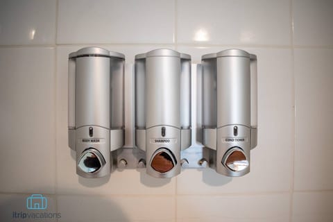 We provide Body Wash, Shampoo and Conditioner for all our Bathrooms