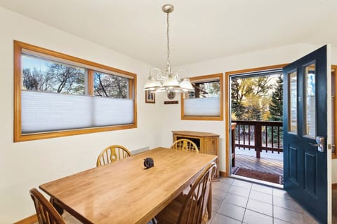 Dining front door view