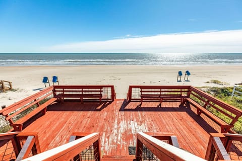 On the beach