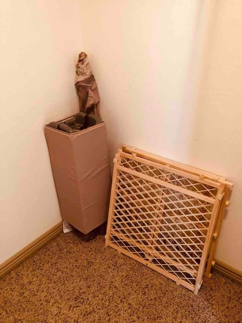 Have a little one? Pack 'n Play and gates are available.