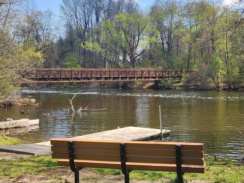 Barton Nature Area on Huron River(1.2 miles)