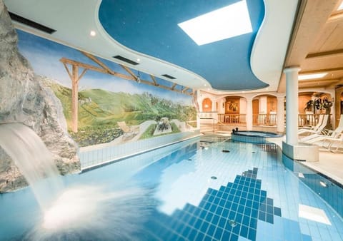 Indoor pool, a heated pool