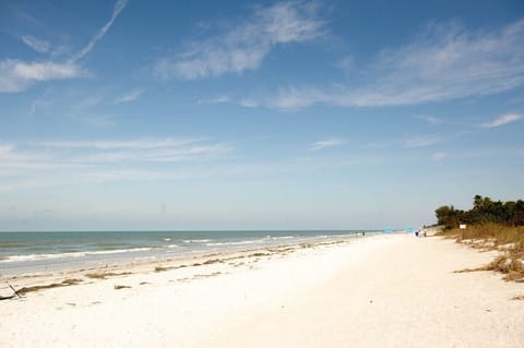 On the beach