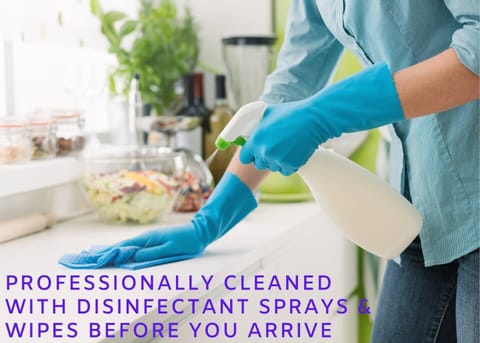 After staying in rentals around the world ourselves, we can confidently say that you've probably never stayed in a furnished apartment as clean as ours. After each guest checks out, we spend 8+ hours deep cleaning to make sure the apartment is sparki
