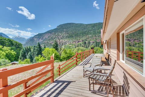 Ouray Vacation Rental | 3BR | 2.5BA | 2,000 Sq Ft | Step-Free Access