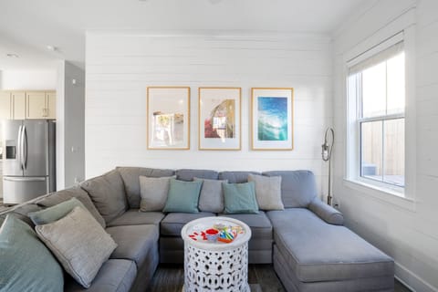 A cozy seating area.