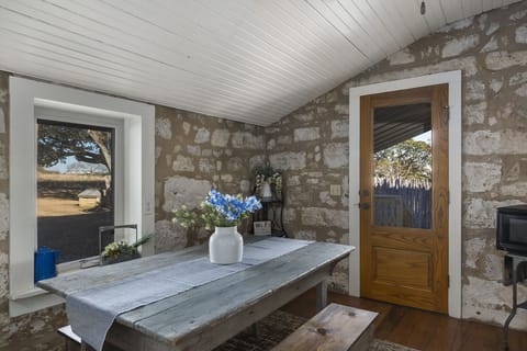Additional seating area in the kitchen