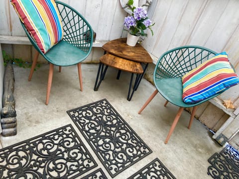 Relax in your private patio.