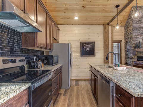 Kitchen with Stainless Steel Appliances