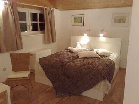 1 bedroom, iron/ironing board, travel crib, wheelchair access