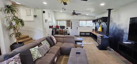 Guest's Private Living Room with Private Bathroom UPSTAIRS.