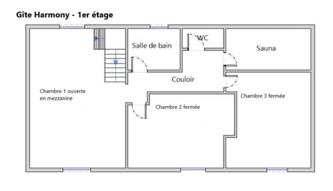 Harmony - Plan 1er étage