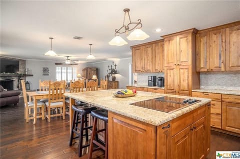 Updated kitchen, granite counter tops, big island for cooking and congregating.