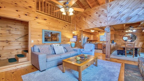 View from Living Room to Kitchen