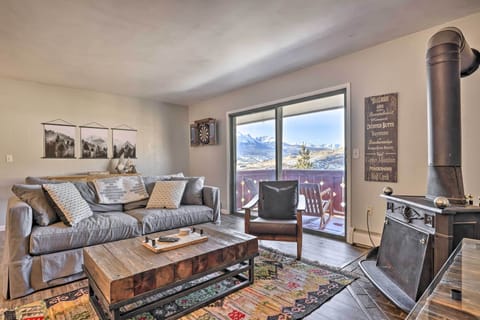 Dillon Vacation Rental | 1BR | 1BA | 560 Sq Ft | Stairs to Enter