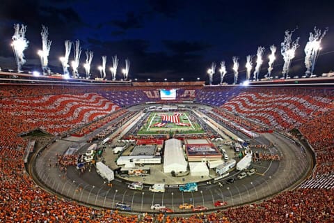 What a great photo! This is from the historic college football game between Virginia Tech and the University of Tennessee in 2016.