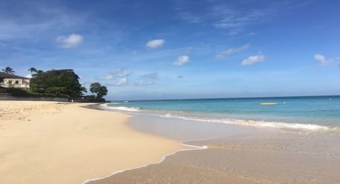 On the beach, beach towels