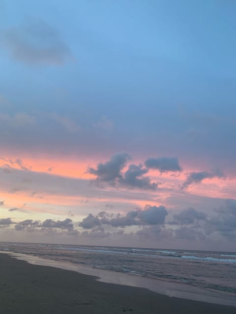 Beach nearby, sun loungers, beach towels